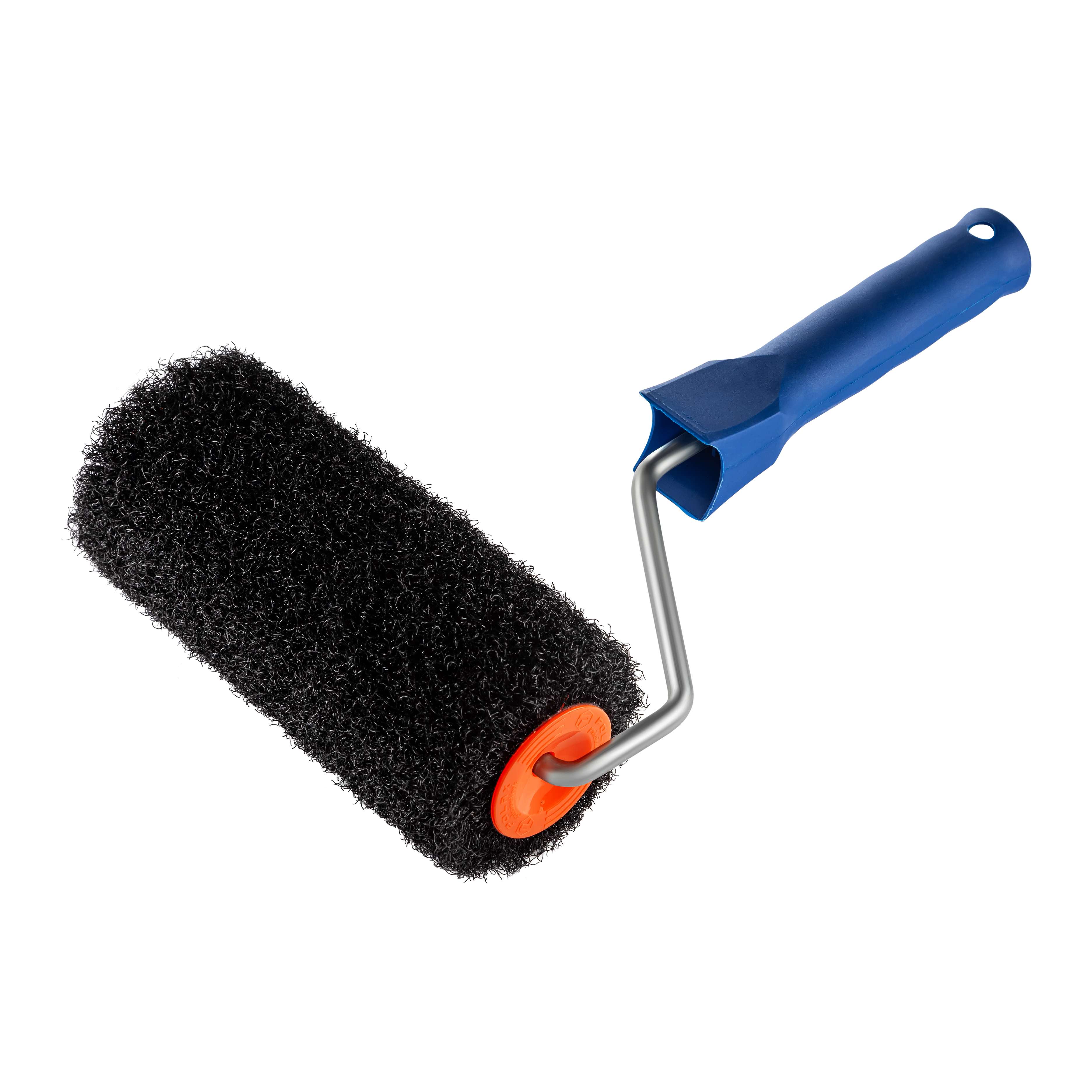 Валик для нанесення шпаклівки 8 Х 80 X 180 мм з ручкою до валика 8 Х 180 мм, POLAX